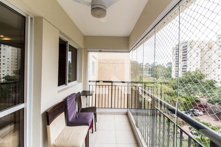 Varanda gourmet de apartamento à venda com 2 quartos, 94m² em Alphaville, Santana de Parnaíba