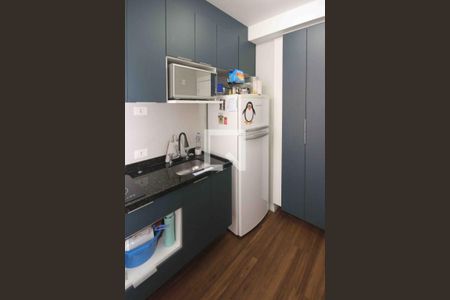 Cozinha de apartamento para alugar com 1 quarto, 30m² em Jardim Independência (são Paulo), São Paulo