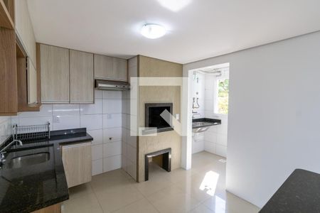 Cozinha de apartamento para alugar com 3 quartos, 91m² em Partenon, Porto Alegre