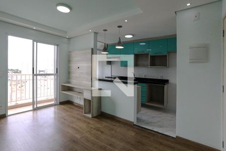 Sala de apartamento para alugar com 2 quartos, 50m² em Vila Mogilar, Mogi das Cruzes
