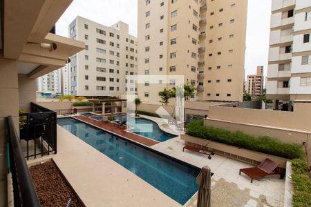 VISTA DA SACADA de apartamento para alugar com 2 quartos, 58m² em Cambuí, Campinas