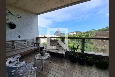 Varanda da Sala de apartamento à venda com 2 quartos, 128m² em Flamengo, Rio de Janeiro