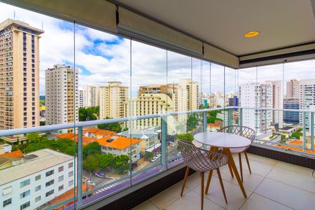Varanda de apartamento para alugar com 1 quarto, 49m² em Campo Belo, São Paulo