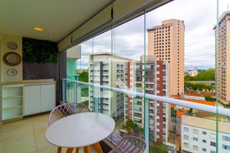 Varanda de apartamento para alugar com 1 quarto, 49m² em Campo Belo, São Paulo