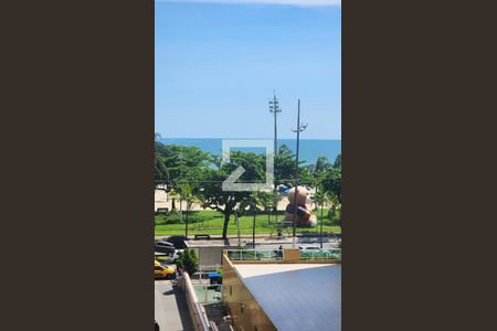 Vista da Sala de apartamento para alugar com 1 quarto, 60m² em Boqueirão, Santos