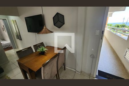 Sala de apartamento para alugar com 1 quarto, 60m² em Boqueirão, Santos
