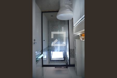 Banheiro Social de apartamento à venda com 2 quartos, 41m² em Vila Valparaíso, Santo André