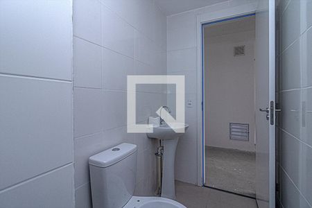 banheiro social_3 de apartamento à venda com 1 quarto, 25m² em Sacoma, São Paulo