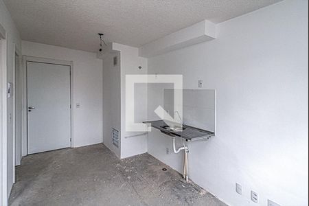 sala e cozinha compartilhadas_4 de apartamento à venda com 1 quarto, 25m² em Sacoma, São Paulo