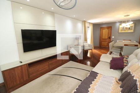 Sala de apartamento para alugar com 3 quartos, 160m² em Jardim, Santo André