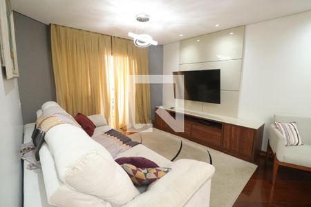 Sala de apartamento para alugar com 3 quartos, 160m² em Jardim, Santo André