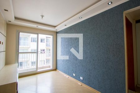Sala de apartamento à venda com 2 quartos, 45m² em Vila Homero Thon, Santo André