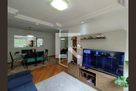 Sala  de apartamento à venda com 2 quartos, 62m² em Jardim Santa Emilia, São Paulo