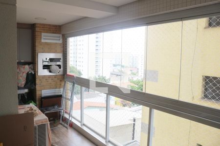 Varanda de apartamento à venda com 3 quartos, 107m² em Santo Antônio, São Caetano do Sul