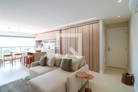 Sala / Cozinha de apartamento à venda com 2 quartos, 78m² em Campo Belo, São Paulo