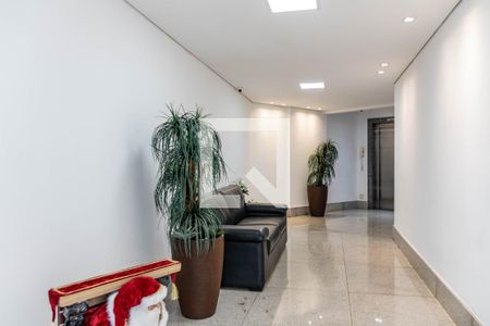 Hall de entrada de apartamento à venda com 3 quartos, 93m² em Estoril, Belo Horizonte
