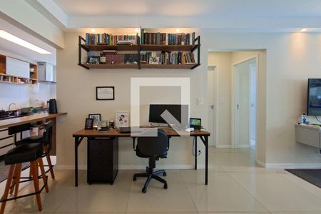 Sala de apartamento para alugar com 2 quartos, 73m² em Boqueirão, Praia Grande