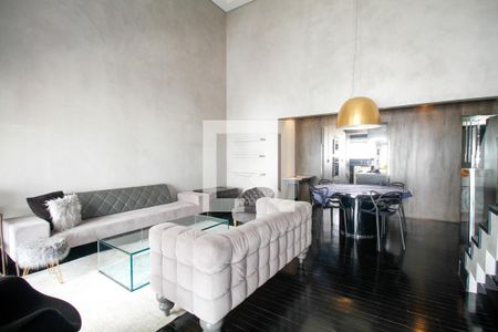 Sala de Estar e Jantar de apartamento à venda com 2 quartos, 150m² em Cerqueira César, São Paulo
