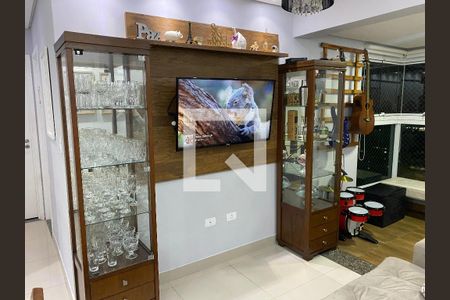 Sala de apartamento para alugar com 2 quartos, 64m² em Jardim, Santo André