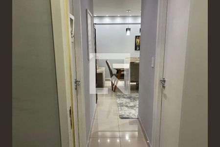 Corredor de apartamento para alugar com 2 quartos, 64m² em Jardim, Santo André