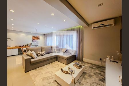 Sala de apartamento para alugar com 2 quartos, 122m² em Jardim, Santo André