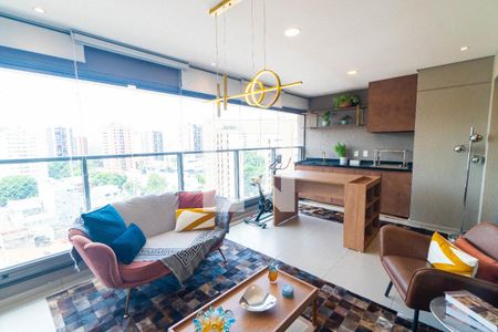 Sacada da Sala/Quarto de apartamento à venda com 4 quartos, 132m² em Vila Clementino, São Paulo