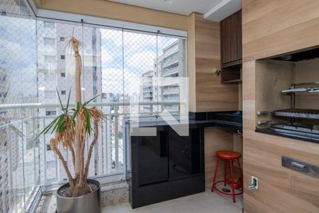 Varanda da Sala de apartamento à venda com 2 quartos, 60m² em Várzea da Barra Funda, São Paulo