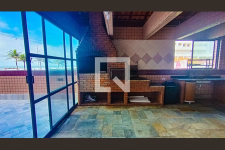 Área comum - Churrasqueira de apartamento para alugar com 1 quarto, 114m² em Vila Caiçara, Praia Grande