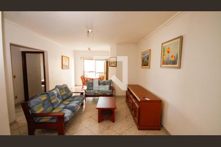 Sala de apartamento para alugar com 1 quarto, 114m² em Vila Caiçara, Praia Grande