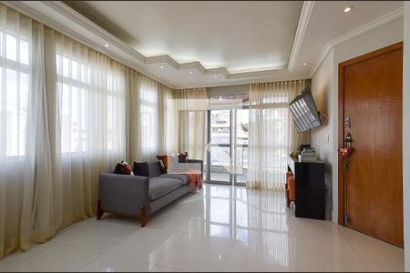 Sala Ambientes de apartamento à venda com 3 quartos, 110m² em Santo Antônio, Belo Horizonte