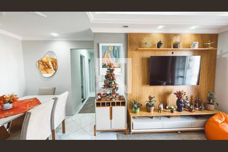 Sala de apartamento à venda com 3 quartos, 74m² em Lauzane Paulista, São Paulo