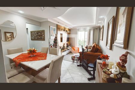 Sala de apartamento à venda com 3 quartos, 74m² em Lauzane Paulista, São Paulo