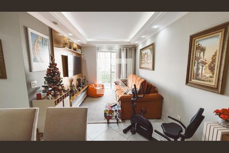 Sala de apartamento à venda com 3 quartos, 74m² em Lauzane Paulista, São Paulo