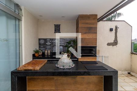 Área gourmet de apartamento para alugar com 2 quartos, 150m² em Castelo, Belo Horizonte