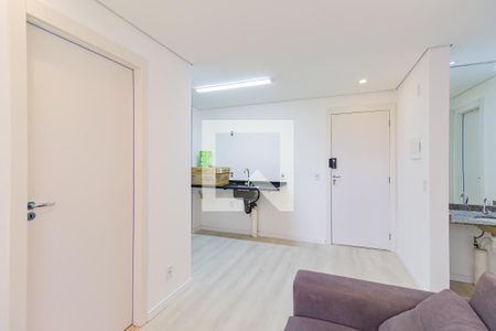 Sala/Cozinha de apartamento à venda com 2 quartos, 35m² em Várzea da Barra Funda, São Paulo