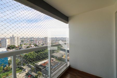 Varanda da Sala de apartamento à venda com 2 quartos, 64m² em Centro, São Caetano do Sul
