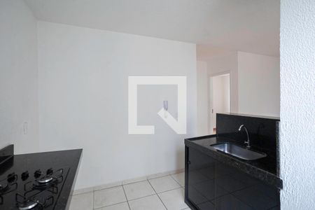 Cozinha e Área de Serviço de apartamento à venda com 2 quartos, 49m² em Caiapos, Contagem