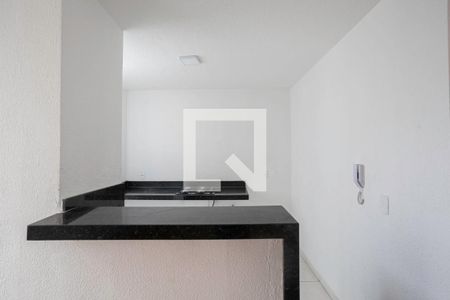Cozinha e Área de Serviço de apartamento à venda com 2 quartos, 49m² em Caiapos, Contagem