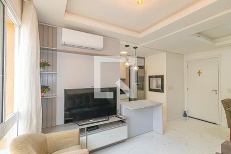 Sala de apartamento para alugar com 2 quartos, 60m² em Marechal Rondon, Canoas
