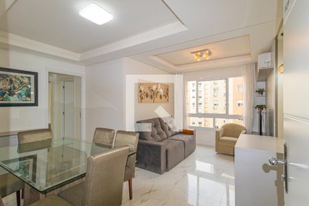 Sala de apartamento para alugar com 2 quartos, 60m² em Marechal Rondon, Canoas