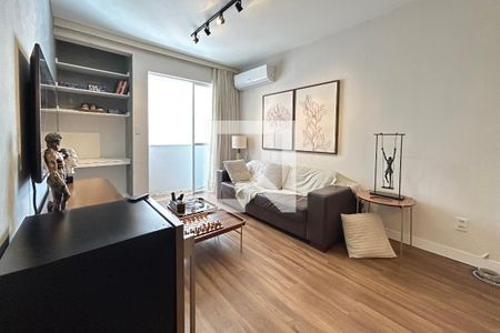 Sala de apartamento para alugar com 1 quarto, 54m² em Centro, Florianópolis