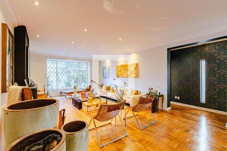 Sala de casa para alugar com 4 quartos, 384m² em Jardim Paulista, São Paulo