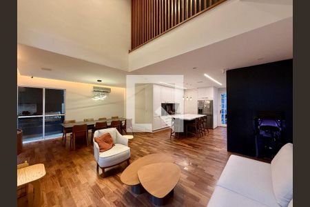 Sala de casa de condomínio à venda com 4 quartos, 280m² em Santo Amaro, São Paulo