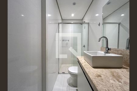 Banheiro  de apartamento para alugar com 1 quarto, 48m² em Santo Antonio de Lisboa, Florianópolis