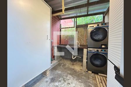 Área comum - Lavanderia de apartamento para alugar com 1 quarto, 48m² em Santo Antonio de Lisboa, Florianópolis
