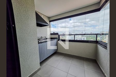 Varanda  de apartamento para alugar com 2 quartos, 65m² em Parque das Nações, Santo André