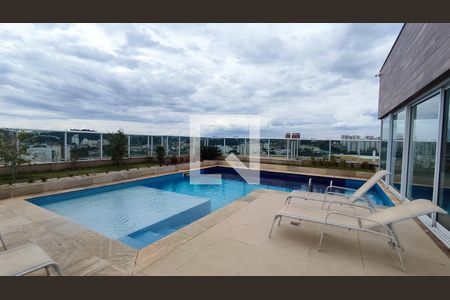 Área comum - Piscina de kitnet/studio à venda com 1 quarto, 45m² em Vila Argos Velha, Jundiaí