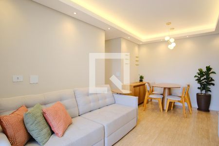Sala de apartamento à venda com 3 quartos, 75m² em Chácara Santo Antônio (zona Leste), São Paulo
