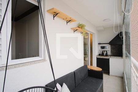 Varanda de apartamento à venda com 3 quartos, 75m² em Chácara Santo Antônio (zona Leste), São Paulo