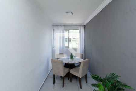 Sala de Jantar de apartamento à venda com 3 quartos, 62m² em Monte Castelo, Contagem